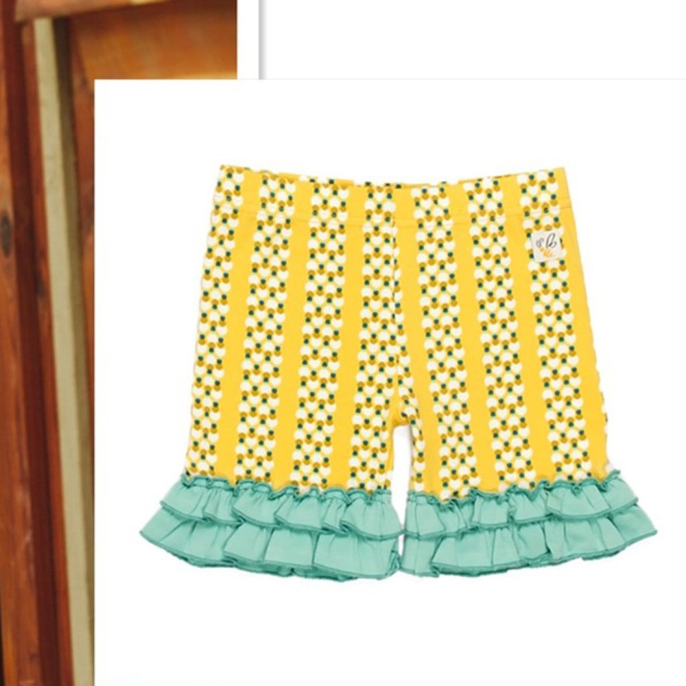 New Wildflowers clothing shorties size 6M/12M/2